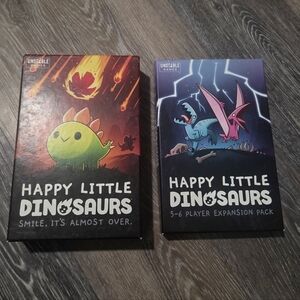Happy Little Dinosaurs - Base Board Game & Expansion